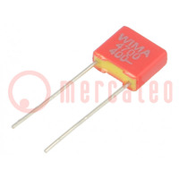 Capacitor: polyester; 4.7nF; 200VAC; 400VDC; 5mm; ±5%; -55÷100°C