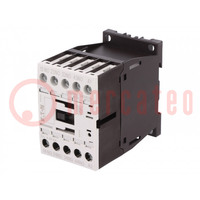 Contactor: 4-pole; NO x4; 230VAC; 4A; for DIN rail mounting