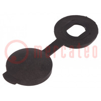 Dust cover; elastomer thermoplastic TPE; black; M16