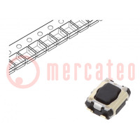 Microswitch TACT; SPST; Pos: 2; SMT; none; 1N; 2.9x3.5x1.4mm; 1.7mm