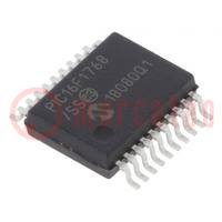 IC: microcontrolador PIC; 7kB; 32MHz; 2,3÷5,5VDC; SMD; SSOP20; tubo