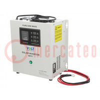 Converter: DC/AC; 230VAC; 0÷40°C; Uitg: stekkerdozen AC 230V; 24V