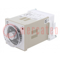 Module: regulator; Pt100; temperature; SPDT; socket; Temp: -10÷55°C