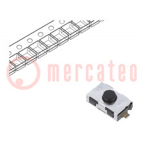 Microschakelaar TACT; SPST-NO; pos: 2; 0,01A/32VDC; SMT; 2N; 2,5mm