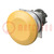 Switch: push-button; 22mm; Stabl.pos: 2; yellow; none; IP66; A22NZ