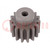 Spur gear; whell width: 45mm; Ø: 51mm; Number of teeth: 15; ZCL