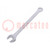 Wrench; combination spanner; 7mm; Overall len: 110mm