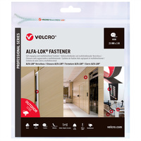 VELCRO® Alfa-Lok® Fastener 3m Hakenband 25mm schwarz