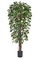 Artificial Silk Hawaiian Ficus Tree IFR - 120cm, Green