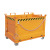 Stapler-Anbaugeräte Klappbodenbehälter orange RAL 2000 80 x 120 x 86 cm