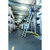 Plattformleiter, klappbar, rutschfest, Sicherheitsgeländer, Plattformhöhe 1 m, 32,2 kg, 60x63cm
