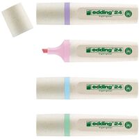 edding 24-4S EcoLine pastel colours set Pack of 4