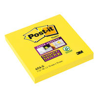 Post-it SuperSticky 76x76 Yell 654S