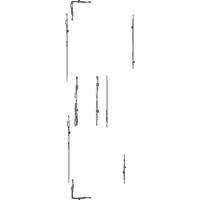 Produktbild zu WINKHAUS rúdzár csomag SPKT.RC-N4.955-1450, magasság 955-1450 mm