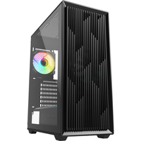 SHARKOON VK2 RGB, TOWER CASE (BLACK, TEMPERED GLASS)