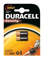 DURACELL - 75072670 - 2 PILES SPÉCIALES ALARMES / TÉLÉCOMMANDES - MN21