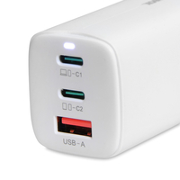 IBOX C-65 WHITE GAN 65W UNIVERSAL CHARGER ILUC65W