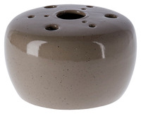 Vase Seray; 11.5x7 cm (ØxH); taupe