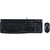 Logitech Tastatur-Maus-Set MK120, schwarz