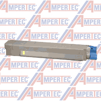 Ampertec Toner ersetzt Oki 43487709 yellow