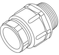 Kabelverschraubung PG7 PA gr unbeh 7,5mm IP54 Polyamid (PA) ger