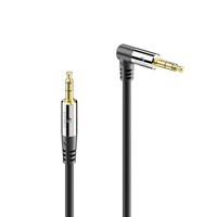 sonero S-AC510-020 cable de audio 2 m 3,5mm Negro