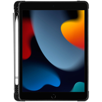 OtterBox React Folio-hoes voor iPad 8th/9th gen, schokbestendig, valbestendig, ultradun, beschermende folio-hoes, getest volgens militaire standaard, Blauw, Geen retailverpakking