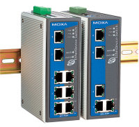 Moxa EDS-408A-EIP-T łącza sieciowe Nie zarządzany Szary