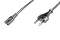 ASSMANN Electronic AK-440114-018-S cable de transmisión Negro C7 acoplador CEE7/16
