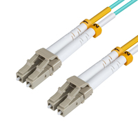 Microconnect FIB442100 InfiniBand/fibre optic cable 100 m LC OM3 Aqua colour