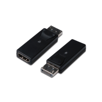 Uniformatic 14602 changeur de genre de câble DisplayPort HDMI Noir