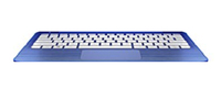 HP 830778-061 laptop alkatrész Alapburkolat + billentyűzet