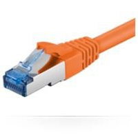 Microconnect 7m Cat6a S/FTP networking cable Orange S/FTP (S-STP)