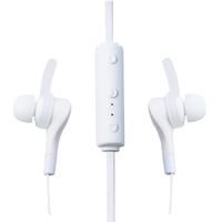 LogiLink BT0040W hoofdtelefoon/headset Draadloos In-ear Oproepen/muziek Bluetooth Wit