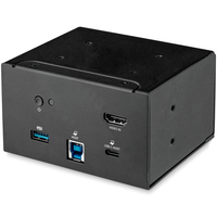 StarTech.com 4K USB-C oder USB-A Dockingstation Modul für Konferenztisch-Anschlussbox - 4k HDMI - 60W USB-C Power Delivery, 4x USB, RJ45