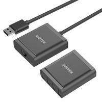UNITEK Y-2516 hub & concentrateur USB 2.0 480 Mbit/s Noir