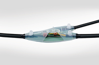 Hellermann Tyton Y-0/SF kabel-connector Groen, Transparant