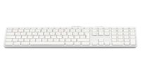 LMP KB-1243 keyboard Home USB QWERTZ German White