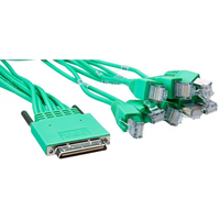 Cisco CAB-HD8-ASYNC seriële kabel Groen 3 m 8 x RJ-45
