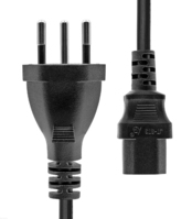 ProXtend PC-JC13-003 electriciteitssnoer Zwart 3 m Netstekker type J C13 stekker