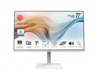 MSI Modern MD271QPW computer monitor 68.6 cm (27") 2560 x 1440 pixels Wide Quad HD LCD White