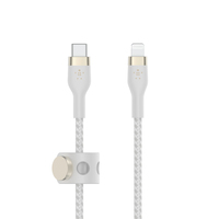 Belkin CAA011BT3MWH Lightning-kabel 3 m Wit