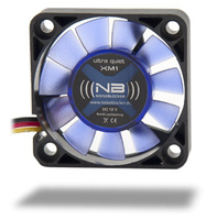 Noiseblocker BlackSilentFan 40mm Computer behuizing Ventilator Zwart