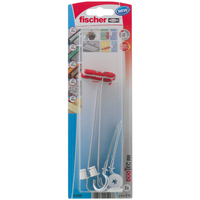 Fischer 537264 screw anchor / wall plug 2 pc(s) Screw & wall plug kit 50 mm