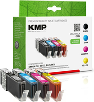 KMP C90V cartouche d'encre 4 pièce(s) Noir, Cyan, Magenta, Jaune