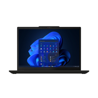 Lenovo ThinkPad X13 Intel® Core™ i7 i7-1355U Ordinateur portable 33,8 cm (13.3") WUXGA 16 Go LPDDR5-SDRAM 512 Go SSD Wi-Fi 6E (802.11ax) Windows 11 Pro Noir