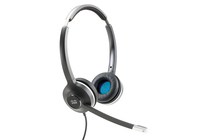 Cisco Headset 532, Wired Dual On-Ear Quick Disconnect Headset with USB-C Adapter, Charcoal, 2-Year Limited Liability Warranty (CP-HS-W-532-USBC)
