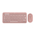 Logitech Pebble 2 Combo Tastatur Maus enthalten RF Wireless + Bluetooth QWERTY US International Pink