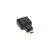 InLine 17690D tussenstuk voor kabels HDMI A female HDMI D Zwart