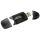 LogiLink Cardreader USB 2.0 Stick external for SD/MMC lettore di schede Nero